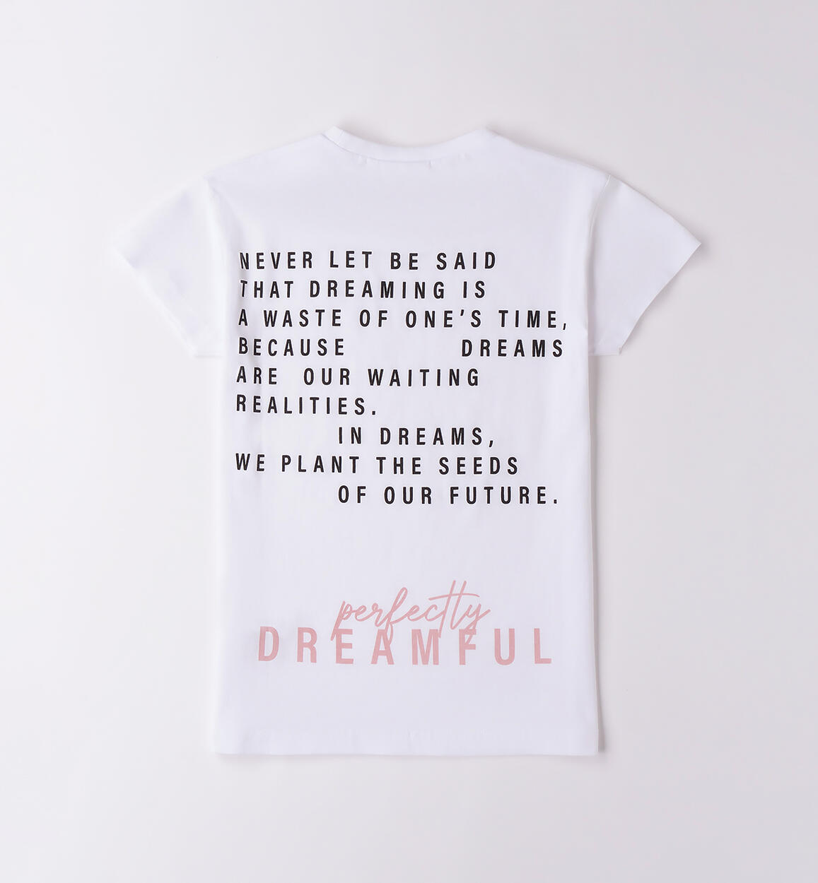 Maglietta ragazza maniche corte BIANCO-0113 - 2474B70700