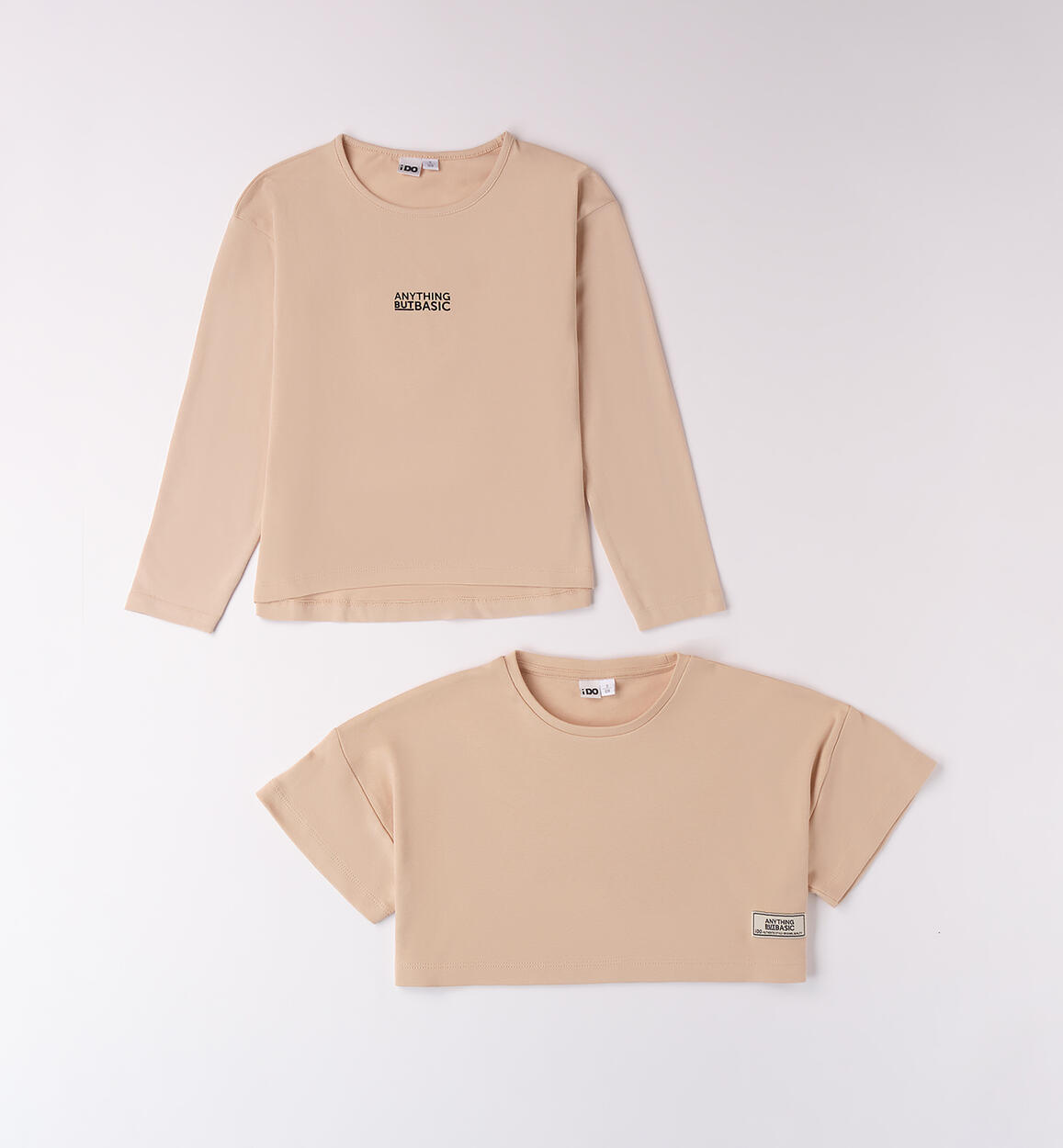 Maglietta ragazzi due pezzi BEIGE-0941 - 2464A86700