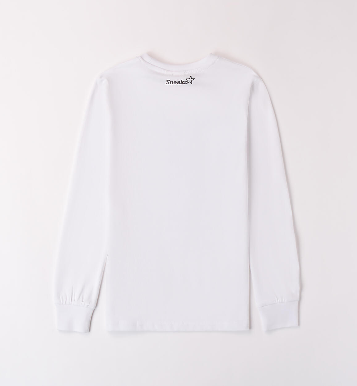 Maglietta ragazzo in jersey di cotone BIANCO-0113 - 2424839500