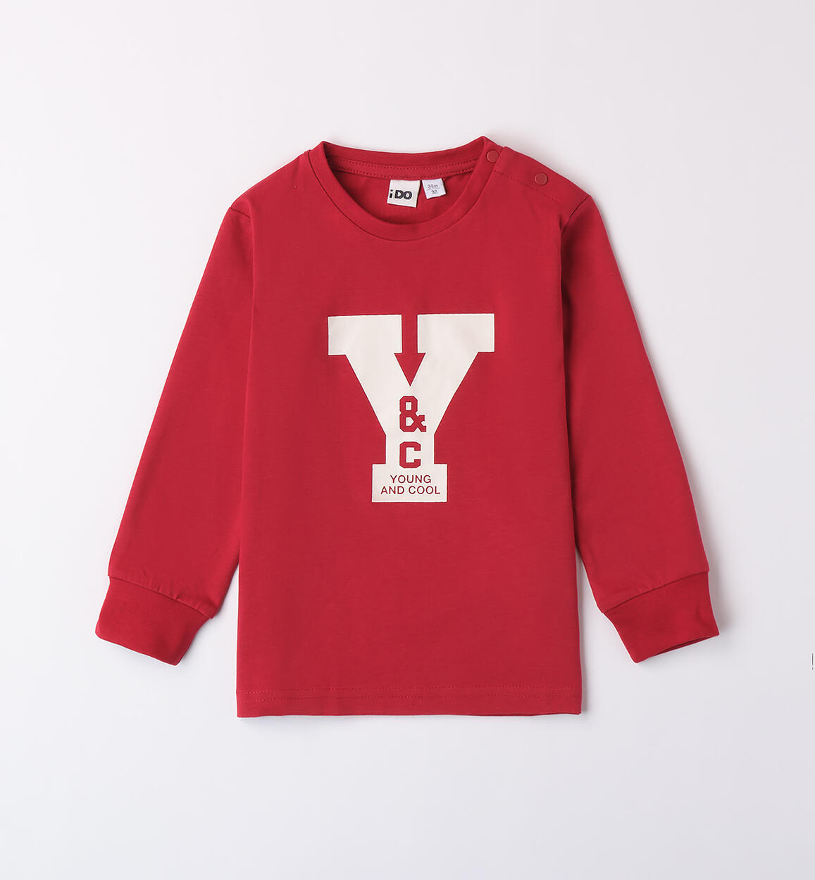Maglietta rossa bambino ROSSO iDO