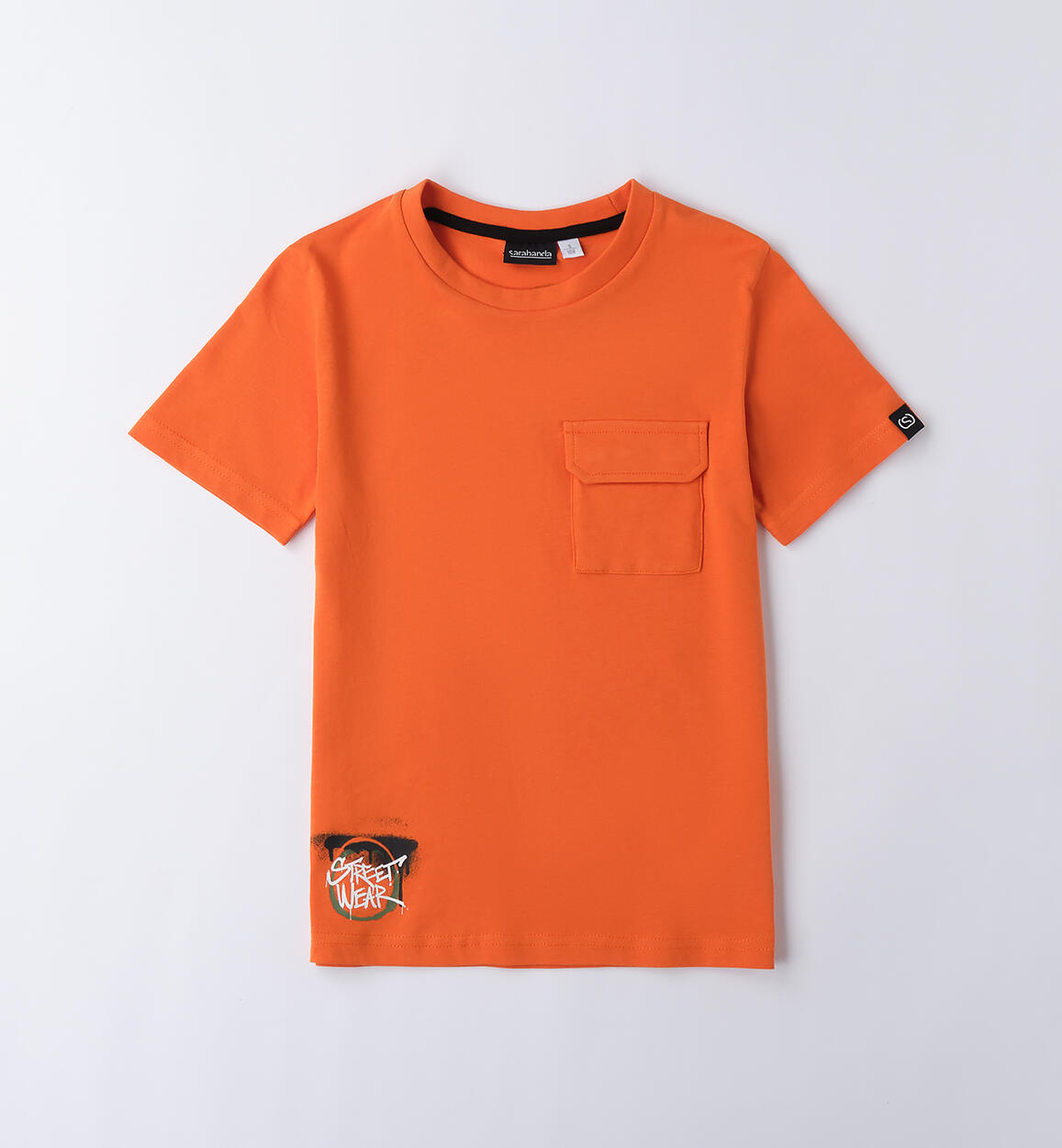 Maglietta Sarabanda per ragazzo ARANCIONE Sarabanda