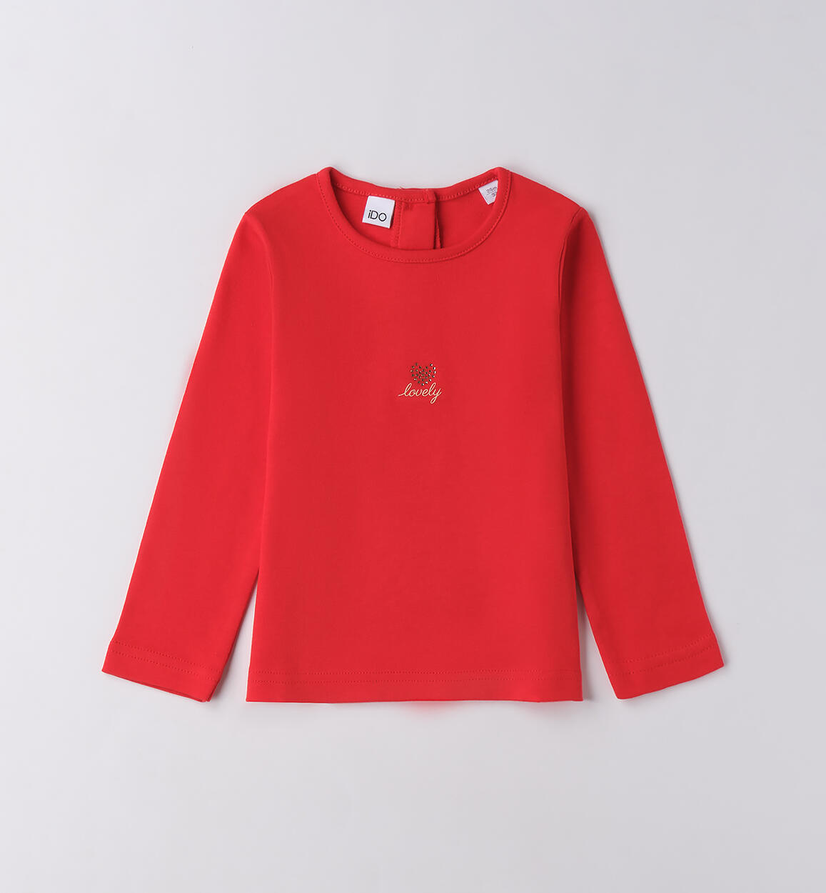 Magliettina per bambina iDO ROSSO iDO