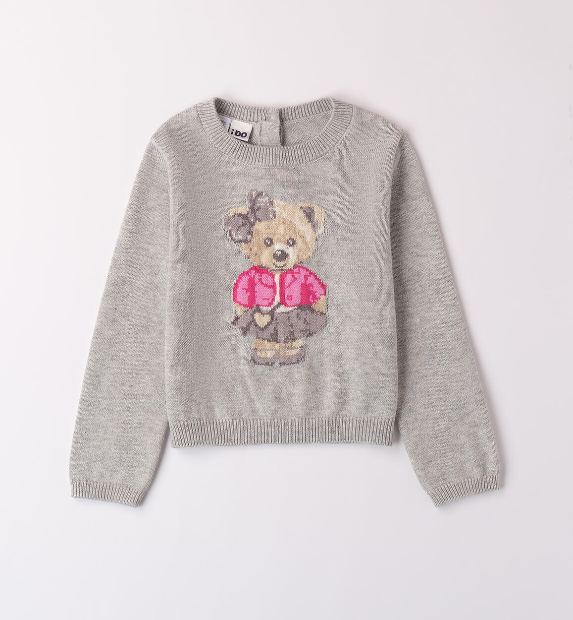 Maglioncino elegante bambina GRIGIO iDO