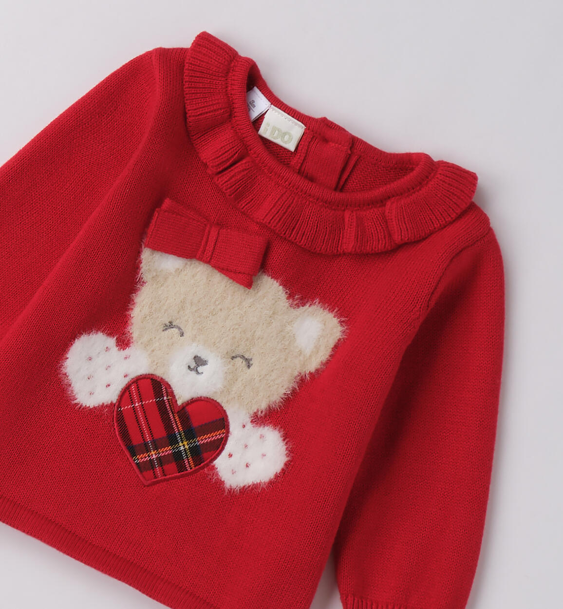 Maglioncino natalizio neonata ROSSO-2253 - 0084F13100