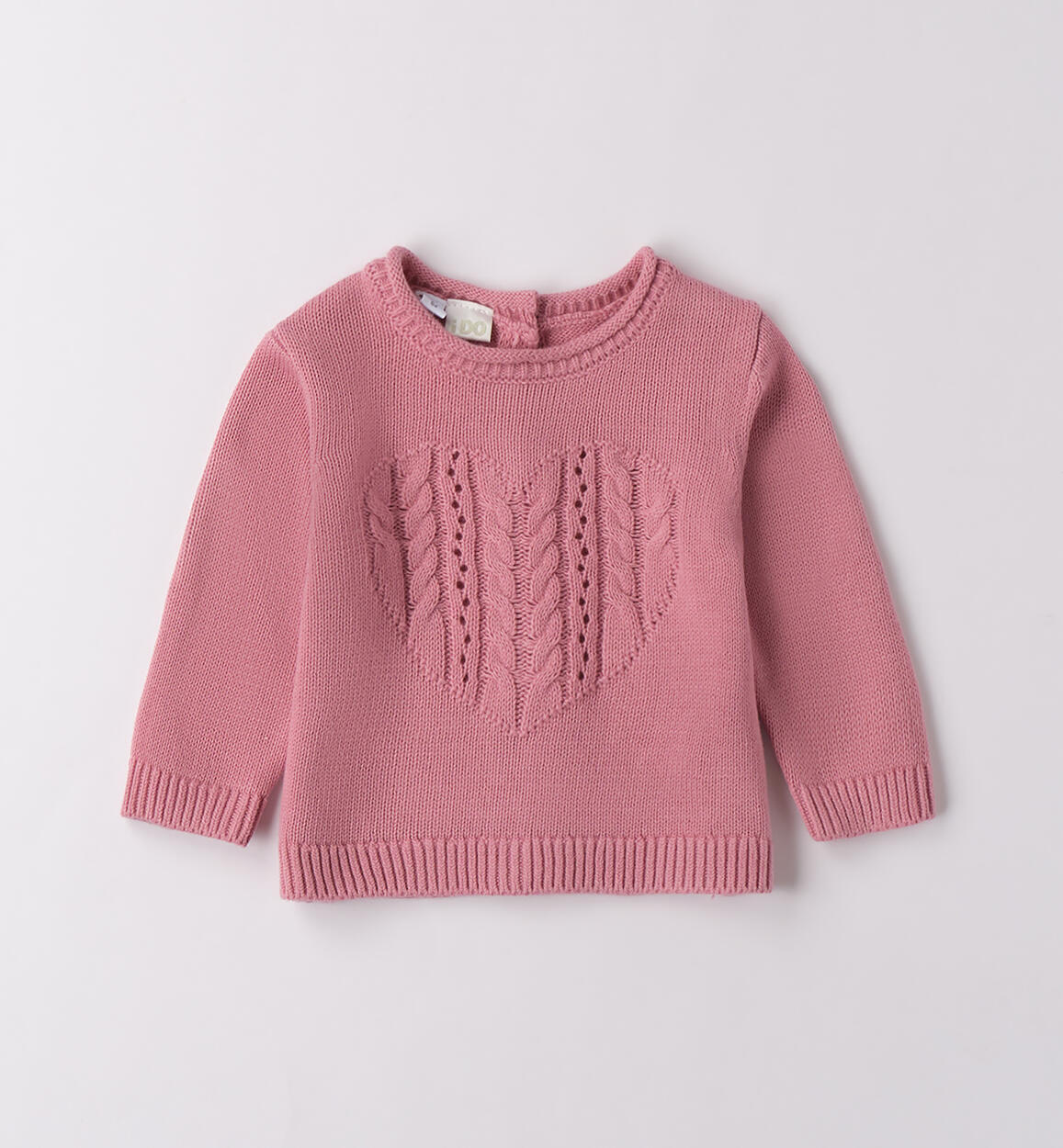 Maglioncino per neonata ROSA iDO
