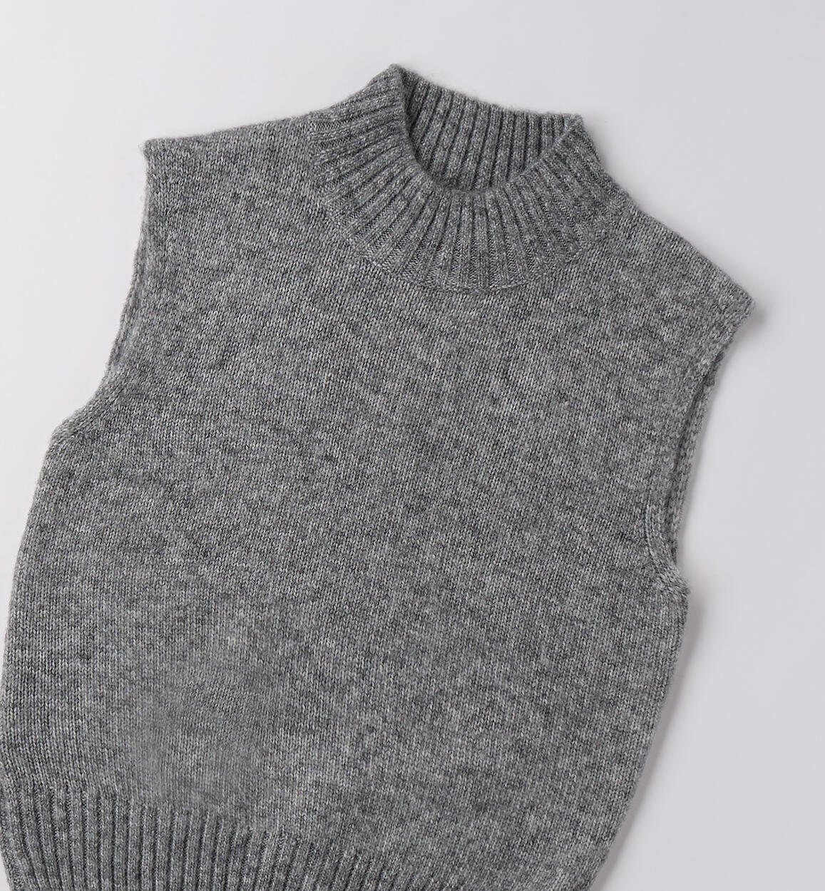Maglioncino ragazza GRIGIO MELANGE-8970 - 2144F48700