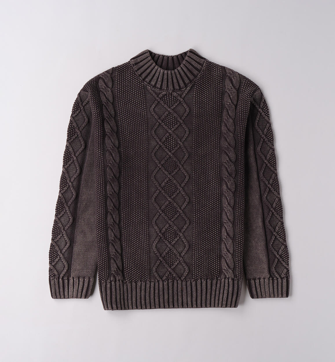 Maglione 100% cotone ragazzo GRIGIO Sarabanda