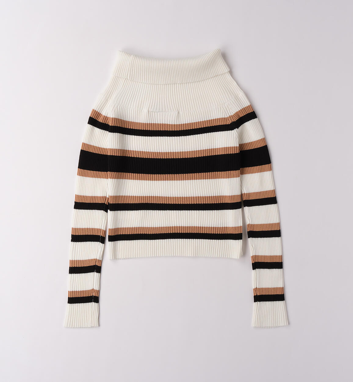 Maglione a righe ragazza PANNA-0112 - 2140F50200