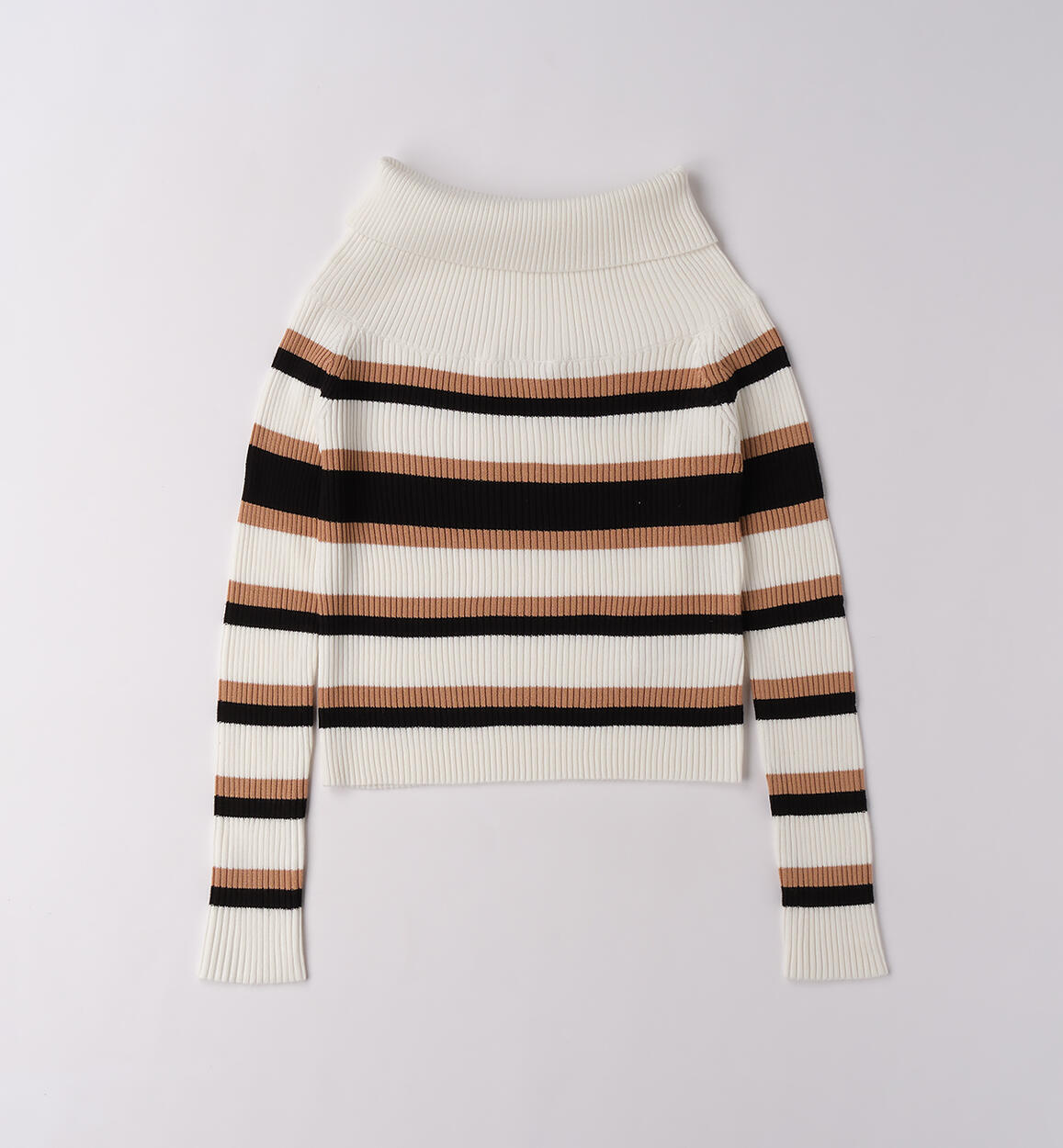 Maglione a righe ragazza PANNA-0112 - 2140F50200
