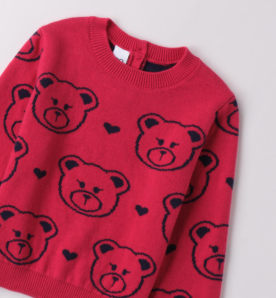 Maglione bambina con orsetti FRAGOLA-2365 - 1084F28000