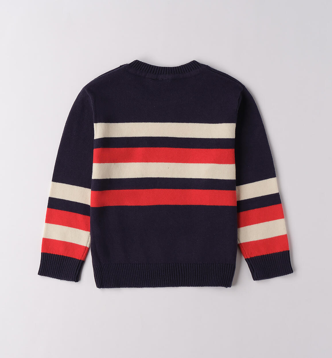 Maglione bambino a righe NAVY-3885 - 1064F21600