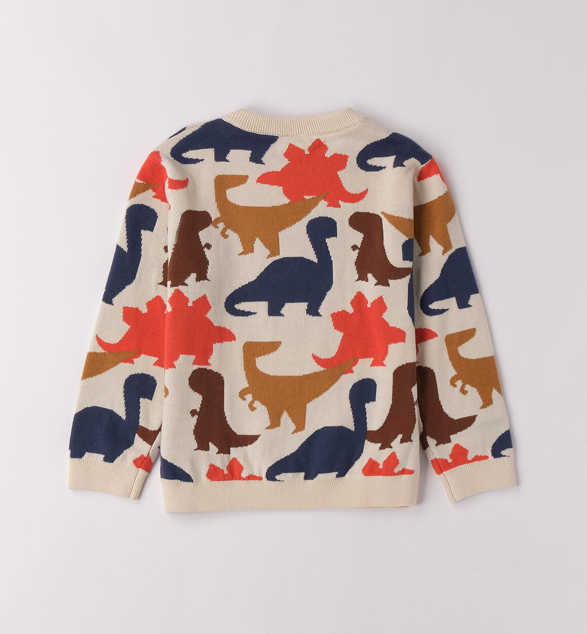 Maglione bambino allover ECRU-0124 - 1064F22000