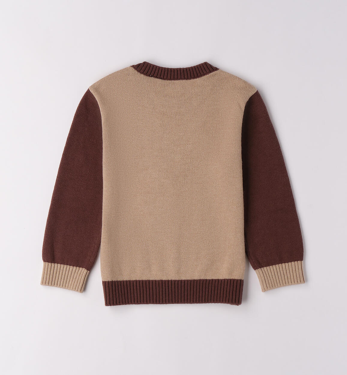 Maglione bambino con animaletto BEIGE-0927 - 1060F10800