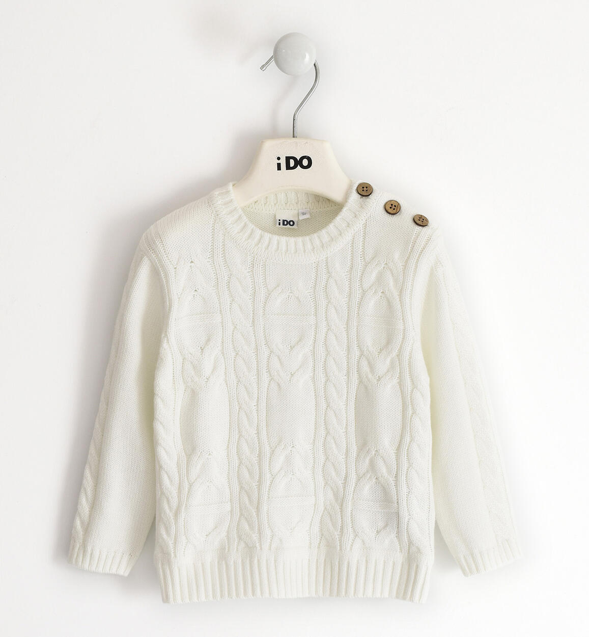 Maglione bianco bambino 2025
