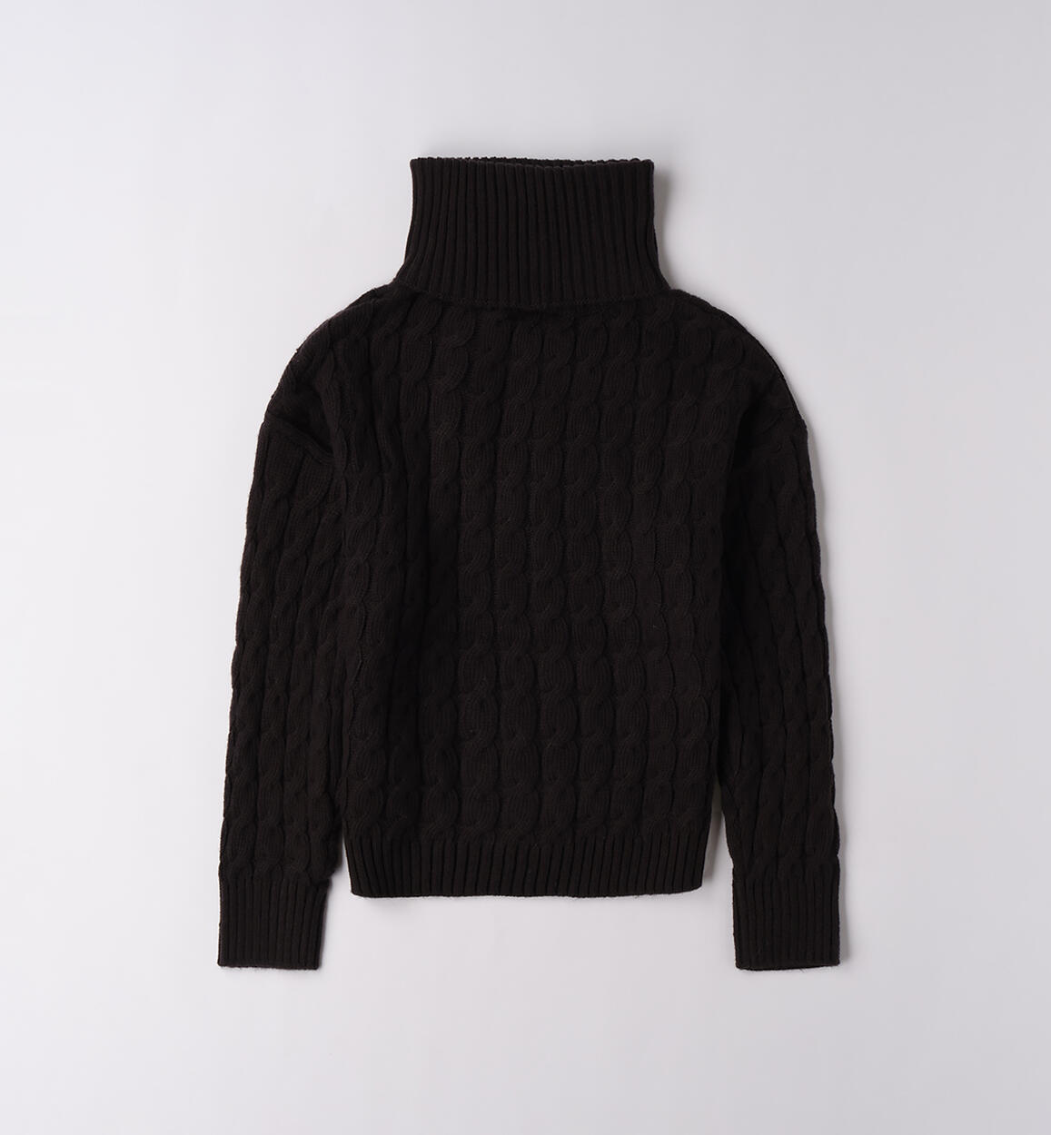 Girls' turtleneck jumper NERO-0658 - 2144F89100