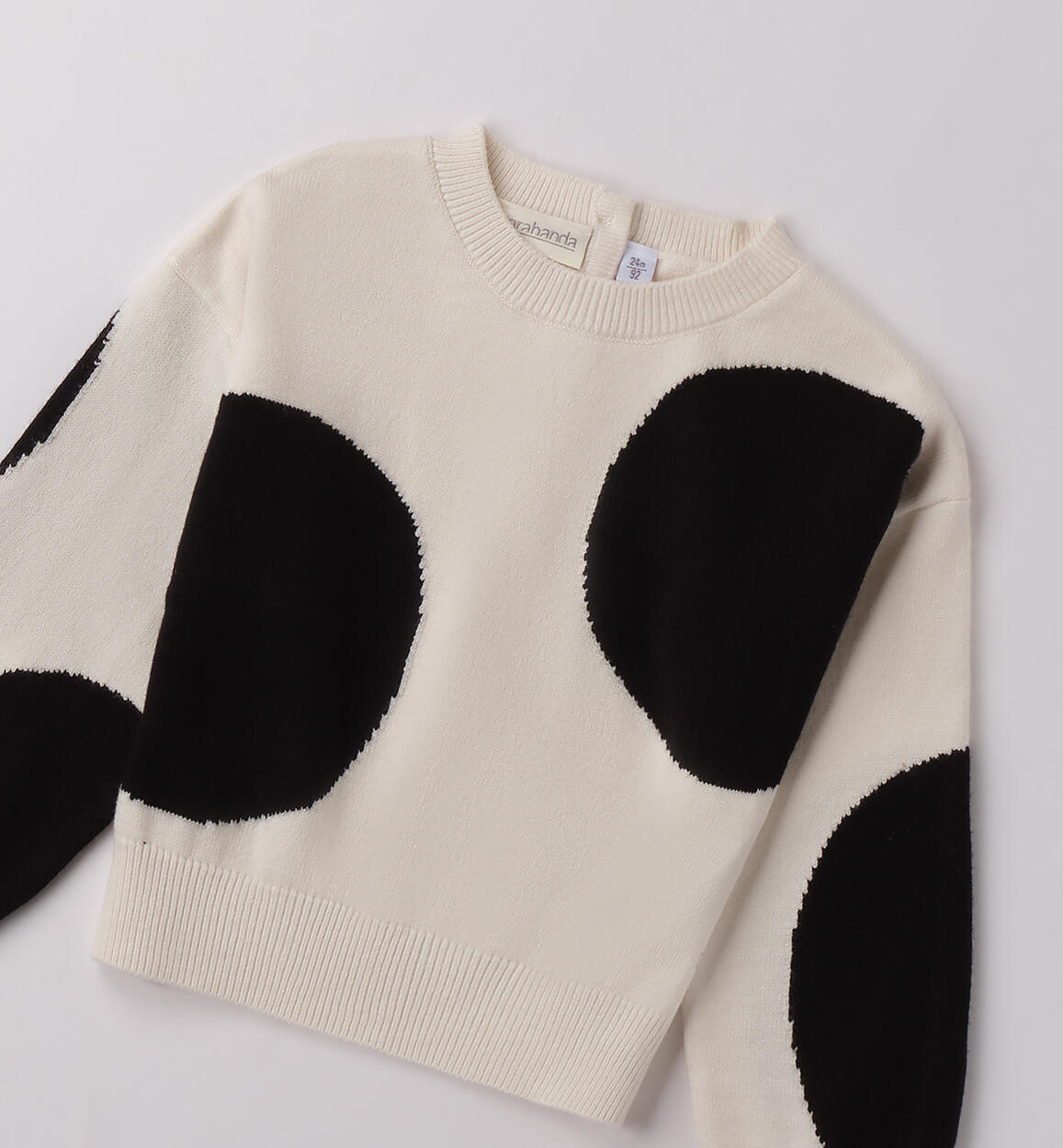 Maglione da bambina  PANNA-0112 - 1080F32600