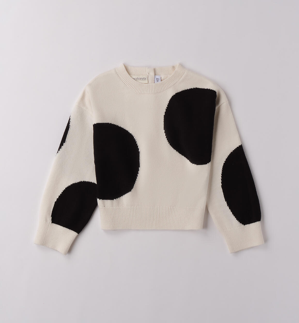 Maglione da bambina  PANNA-0112 - 1080F32600