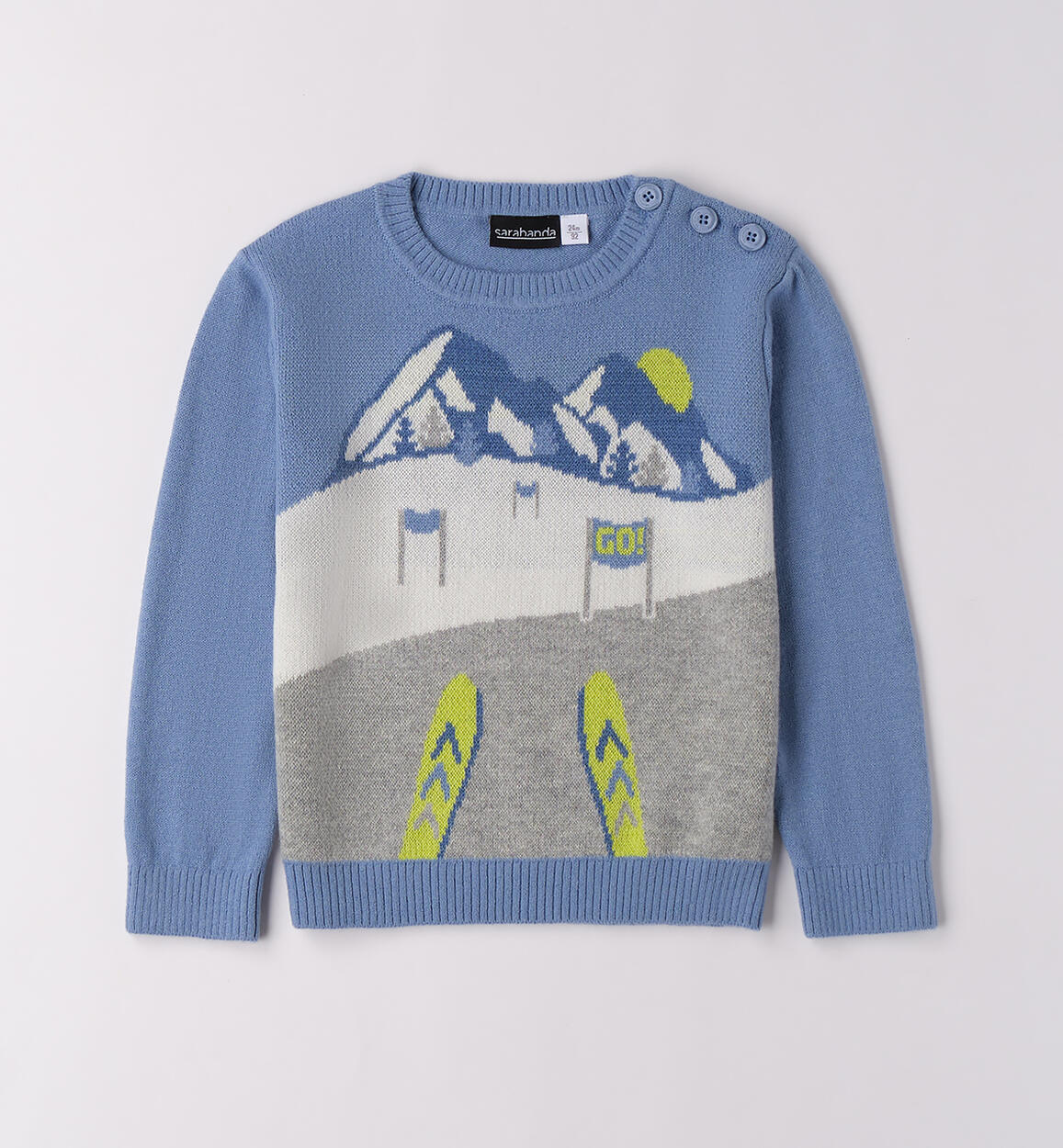 Maglione da bambino AZZURRO Sarabanda