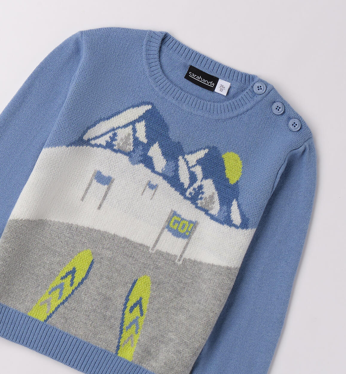 Maglione da bambino AZZURRO-3762 - 1060F11200