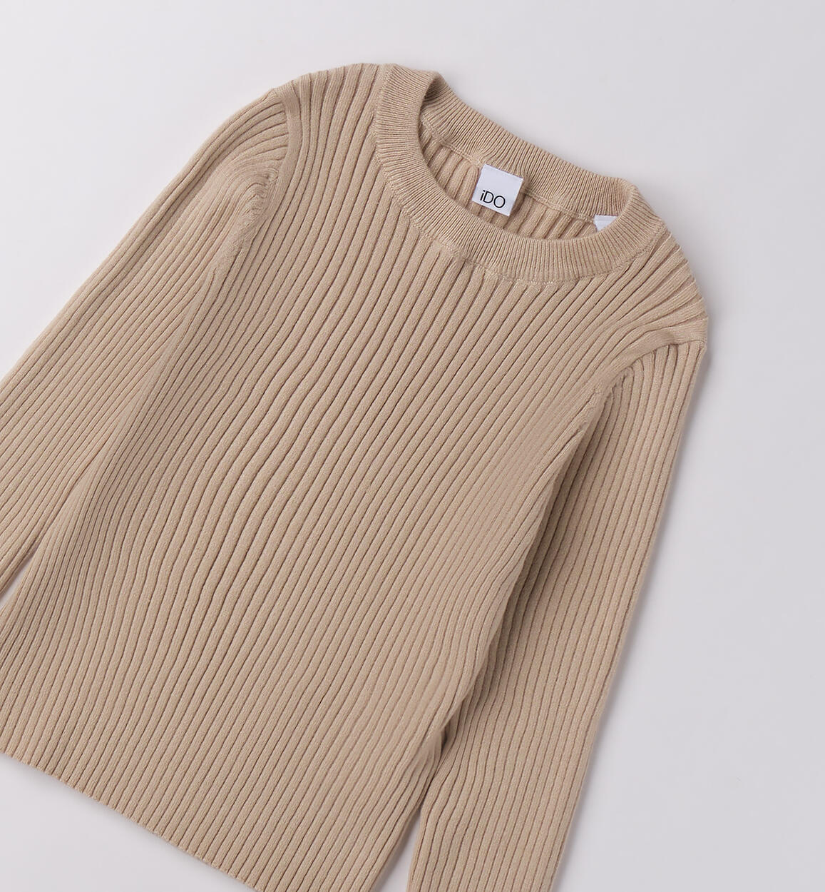 Maglione da ragazza BEIGE-0411 - 2144F48300