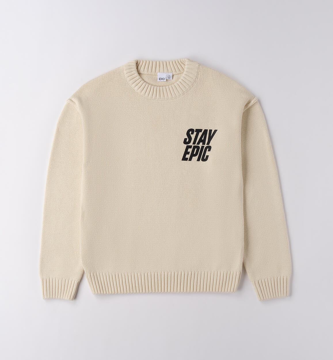 Maglione da ragazzo ECRU-0124 - 2124F39500