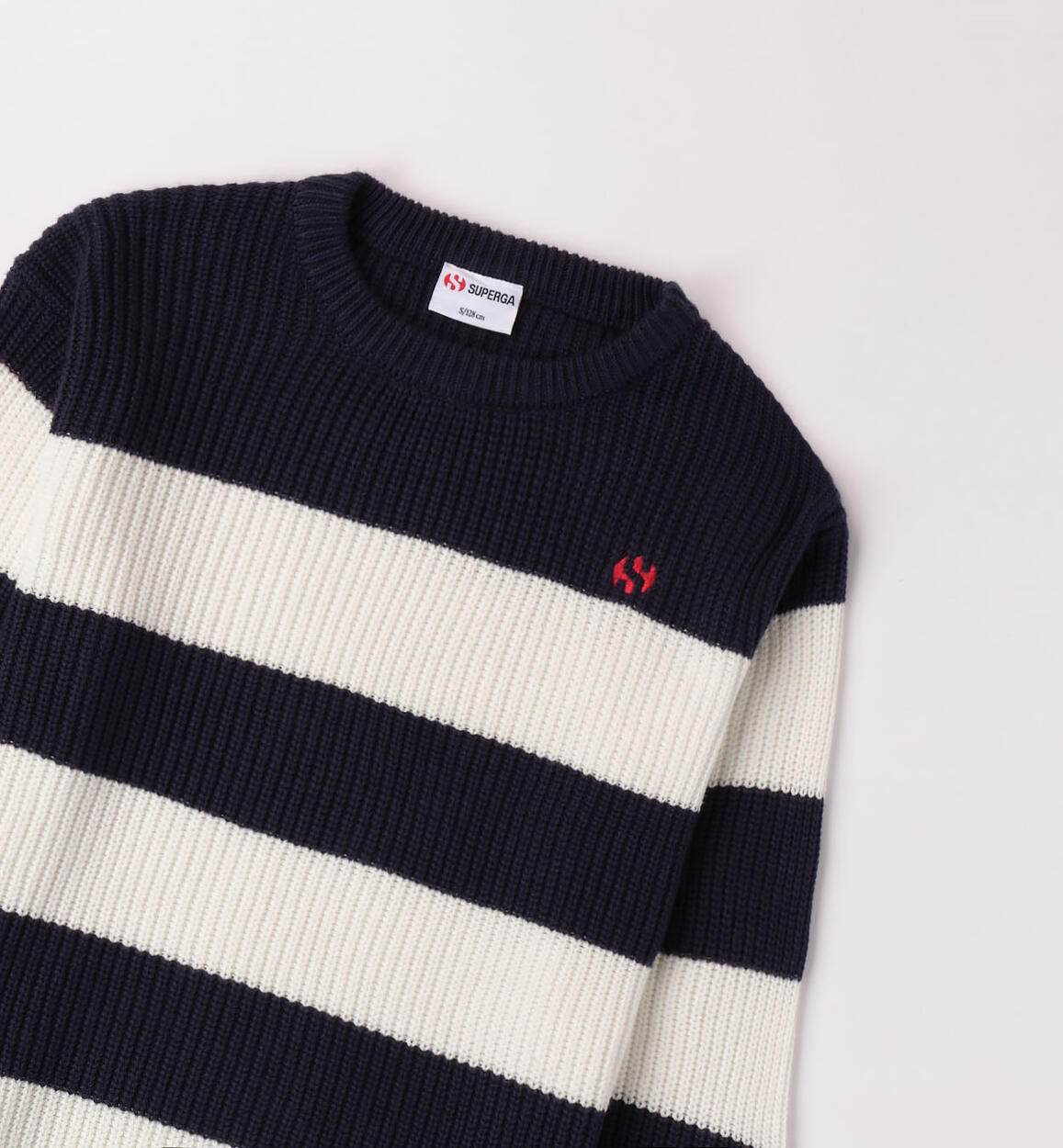 Superga color-block crewneck sweater MILK-0111 - 212S710700