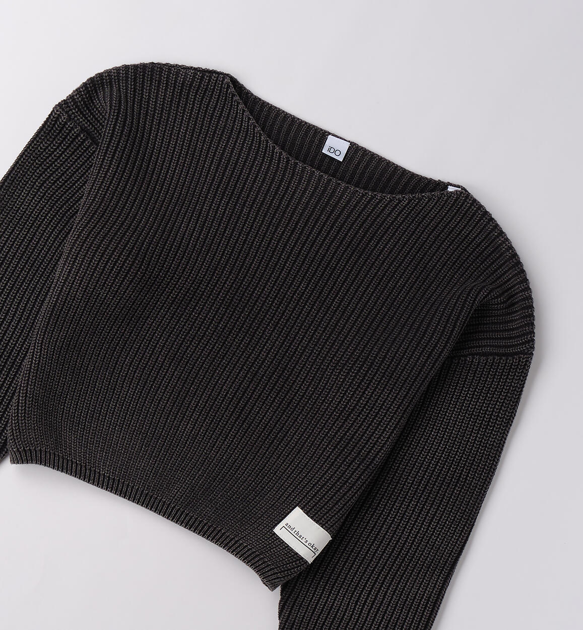 Maglione iDO ragazza NERO-0658 - 2144F48500