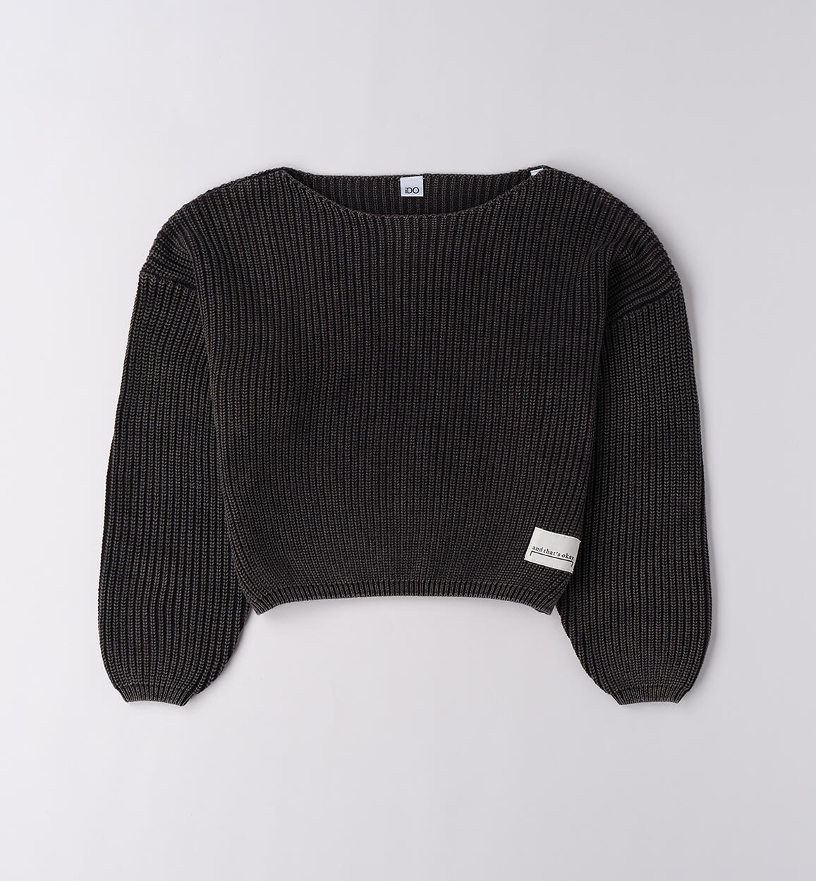 Maglione iDO ragazza NERO-0658 - 2144F48500