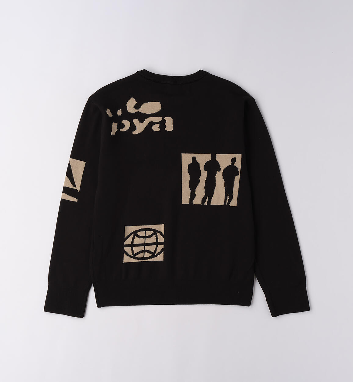 Maglione iDO ragazzo NERO-0658 - 2124F39600