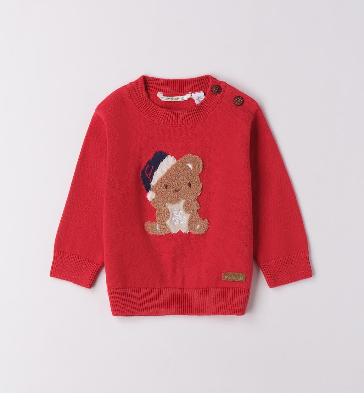 Maglione natalizio neonato ROSSO-2253 - 0063F66100