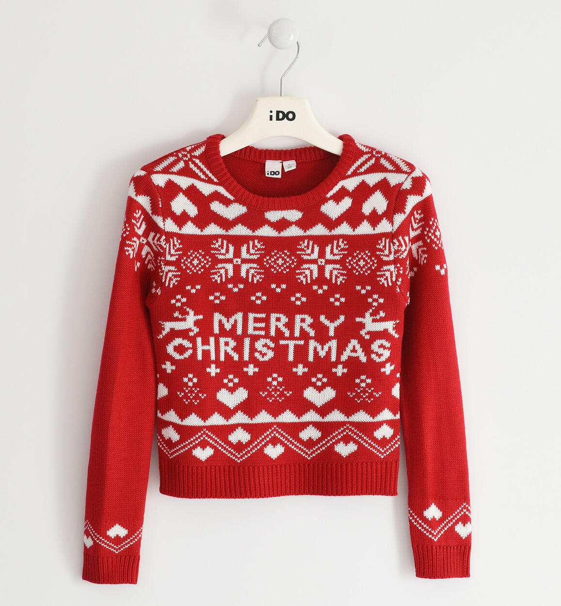 Girl¿s Christmas sweater  from 8 to 16 years by iDO RED iDO