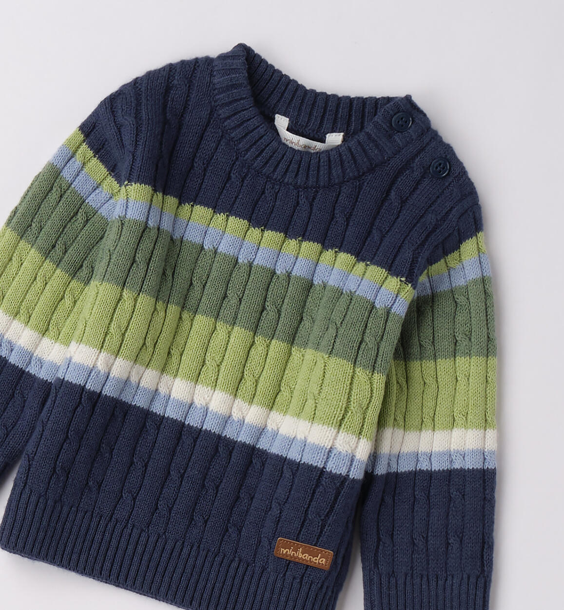 Maglione neonato Minibanda BLU-3656 - 0063F65500