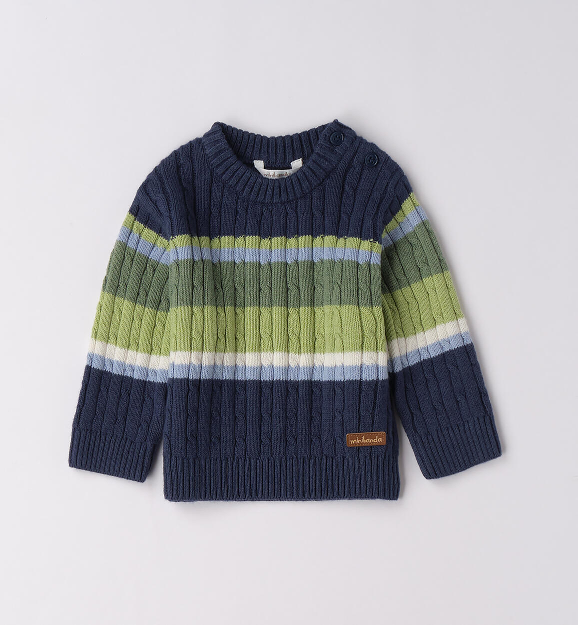 Maglione neonato Minibanda BLU-3656 - 0063F65500