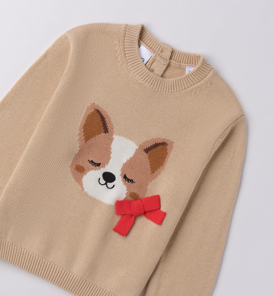 Maglione per bambina BEIGE-0924 - 1084F28700