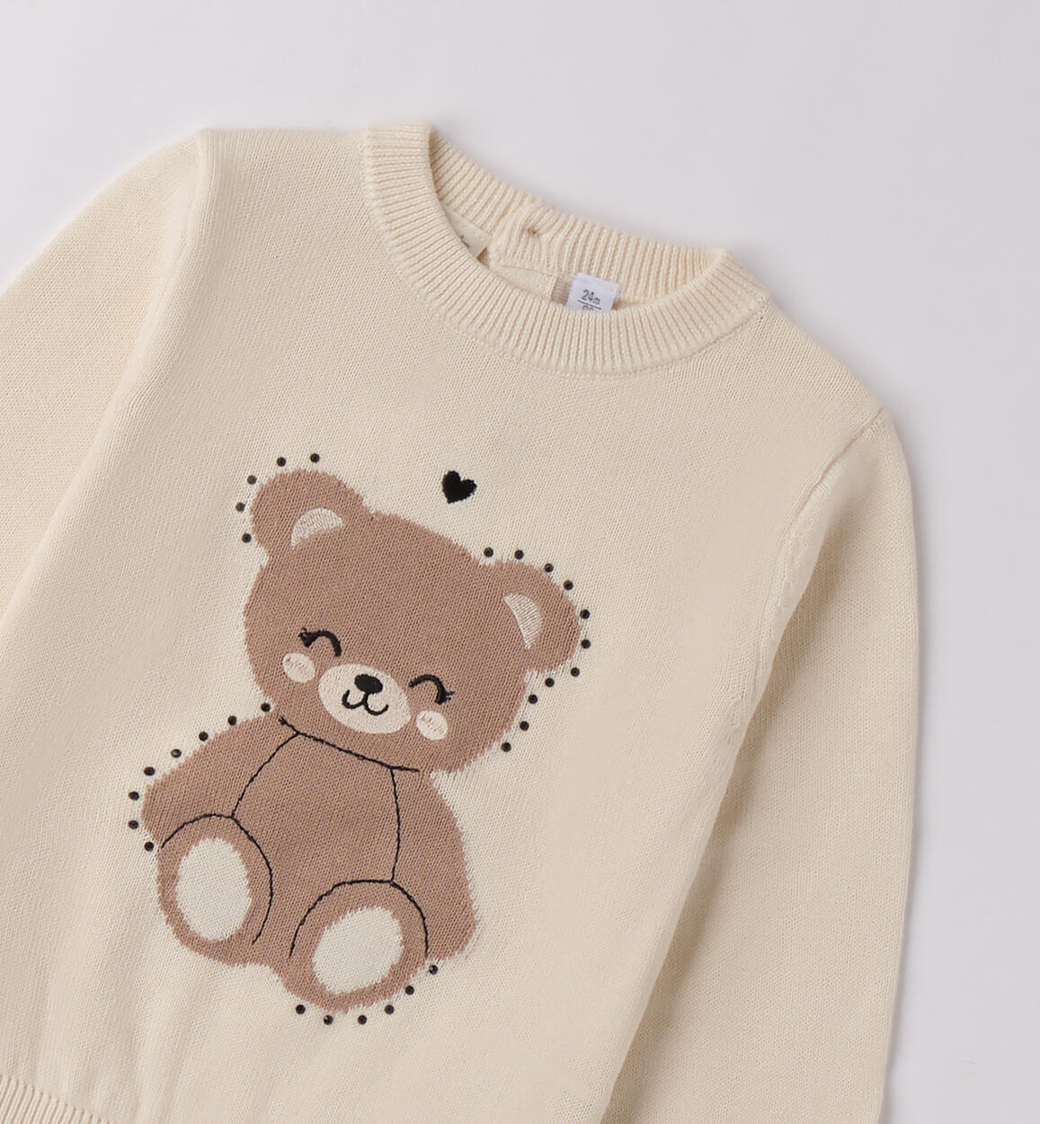 Maglione per bambina CREMA-0921 - 1080F24400