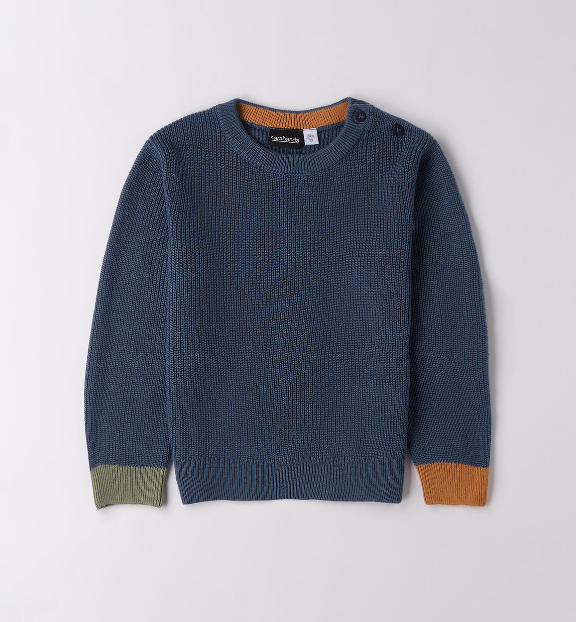 Maglione per bambino BLU Sarabanda
