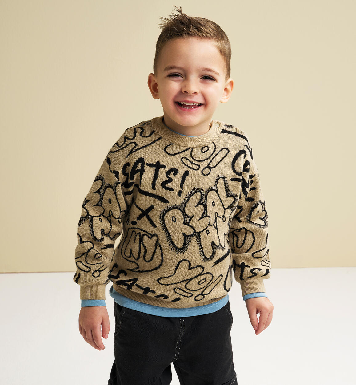 Maglione per bambino iDO BEIGE iDO