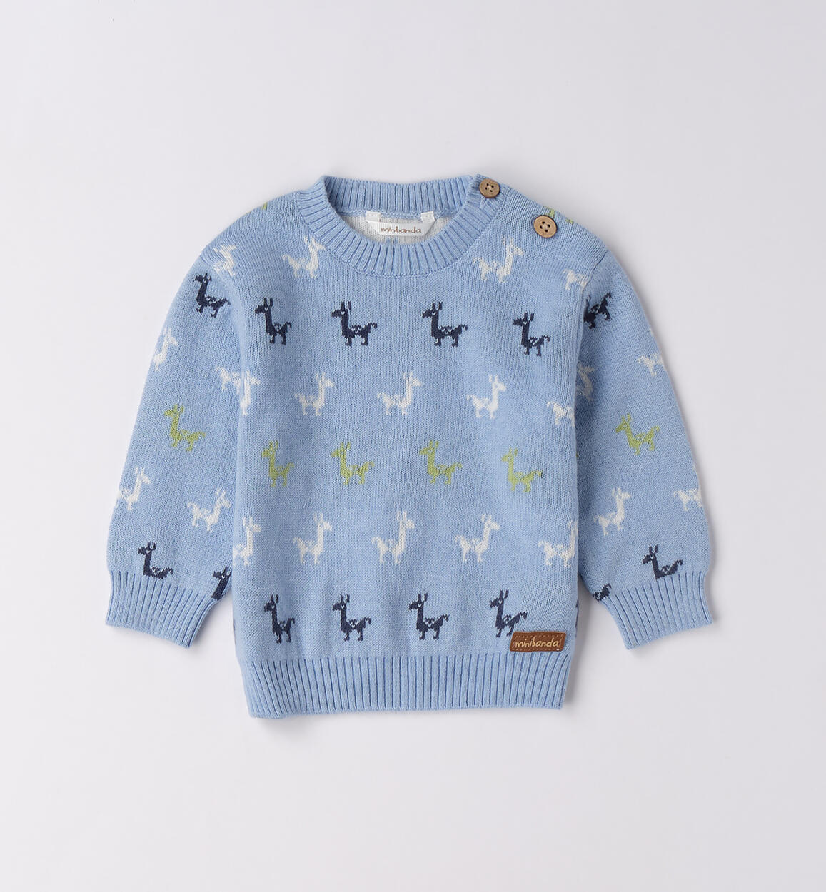 Maglione per neonato AZZURRO Minibanda