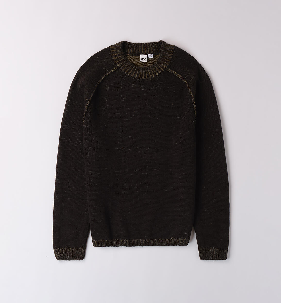 Maglione ragazzo a girocollo NERO iDO