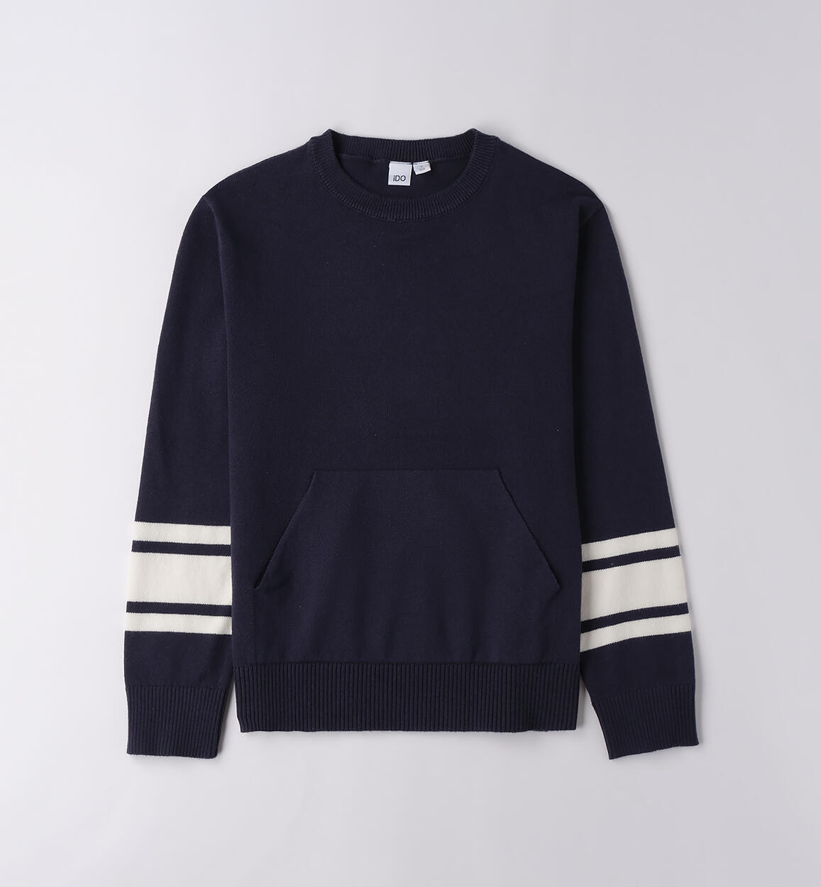 Maglione ragazzo in tricot BLU iDO