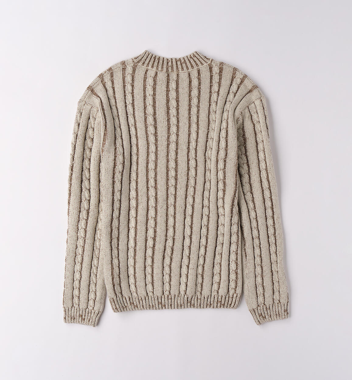 Maglione ragazzo Sarabanda ECRU-0124 - 2120F65300