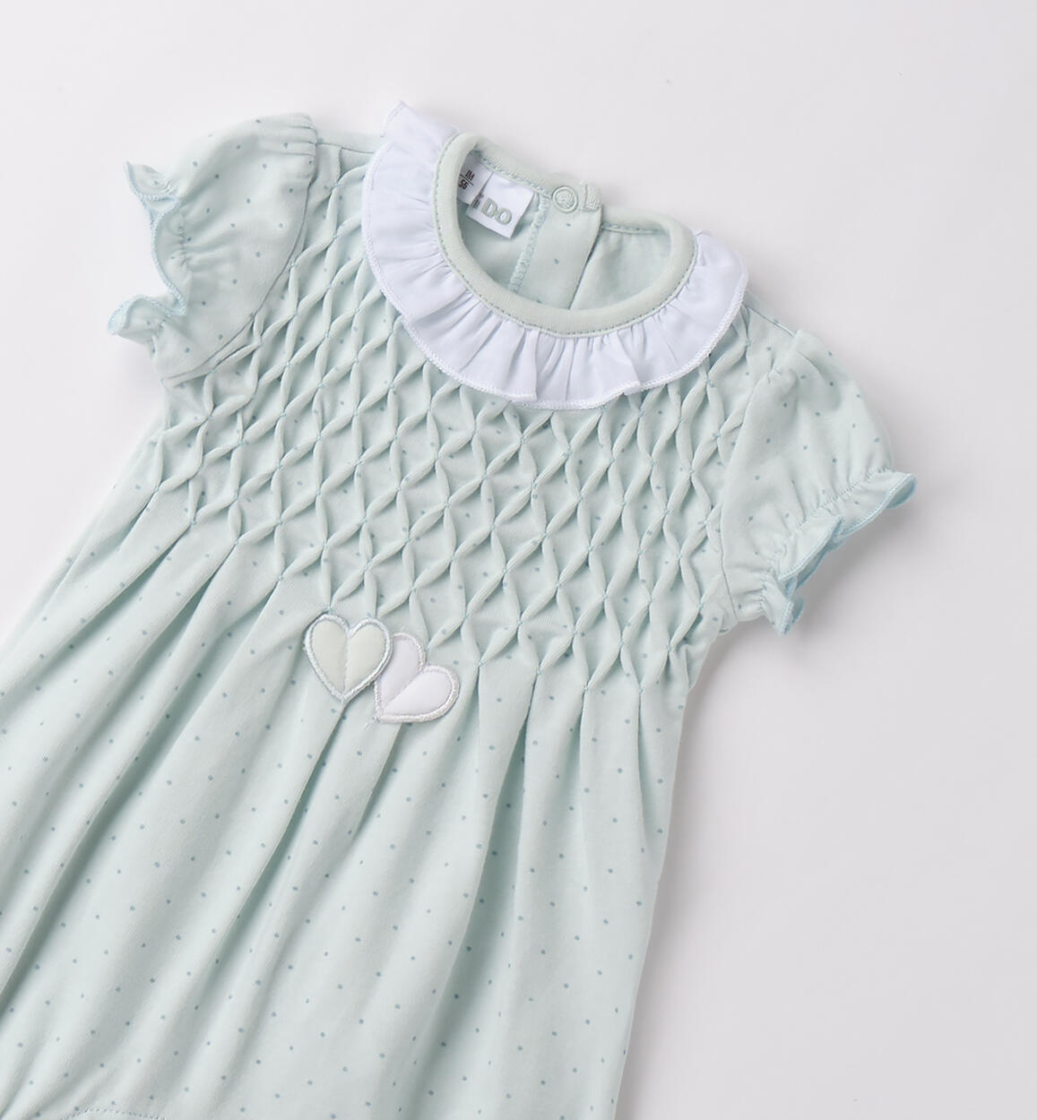 Pagliaccetto estivo neonata VERDE-VERDE-6BFE - 0714B09900