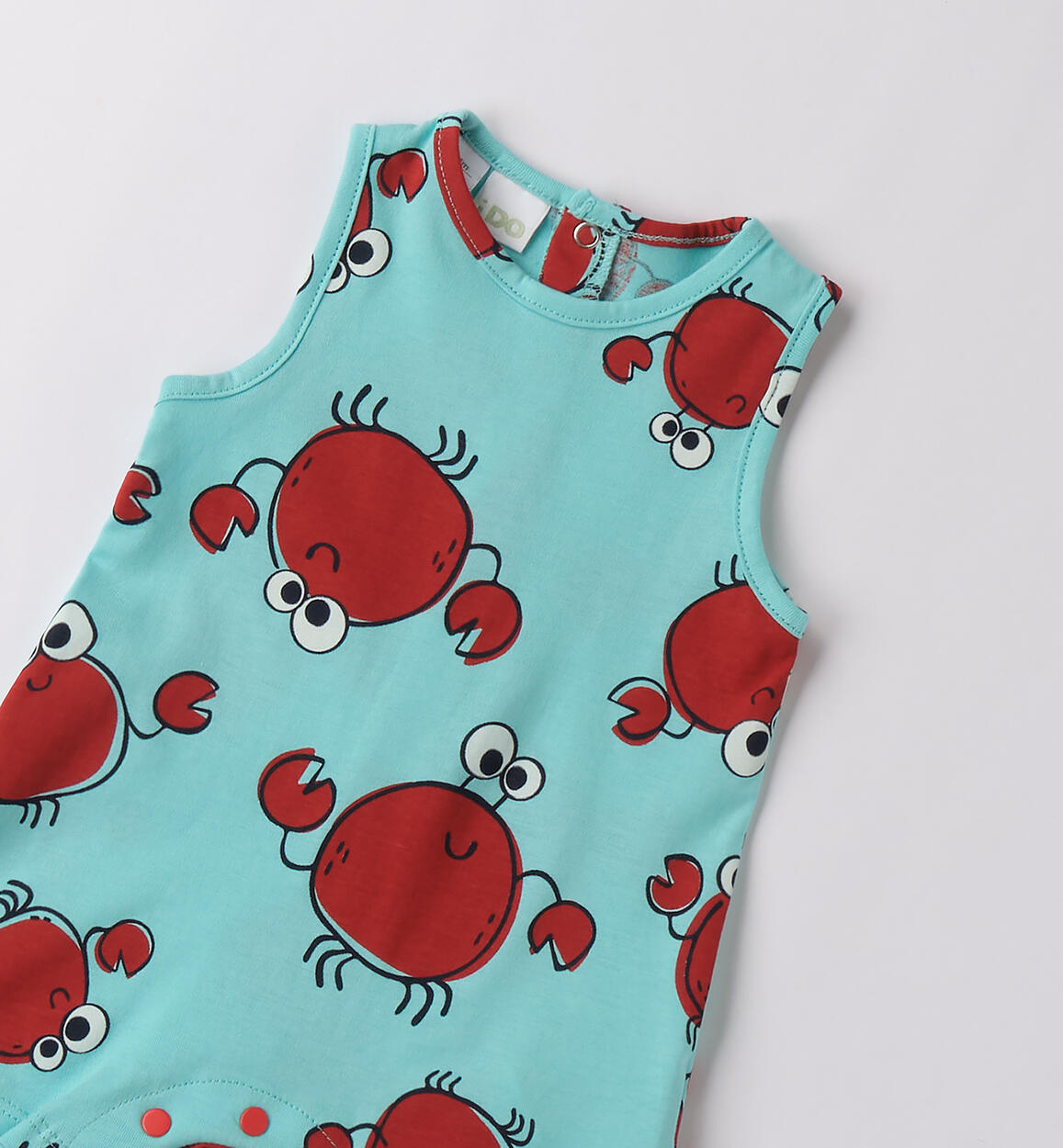 Pagliaccetto mare neonato AZZURRO-ROSSO-6BGH - 0294B16300