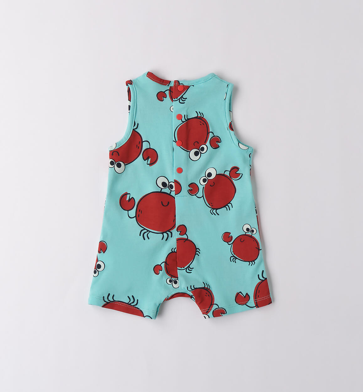 Pagliaccetto mare neonato AZZURRO-ROSSO-6BGH - 0294B16300