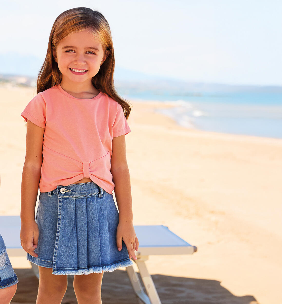 Panta gonna per bambina BLU Sarabanda