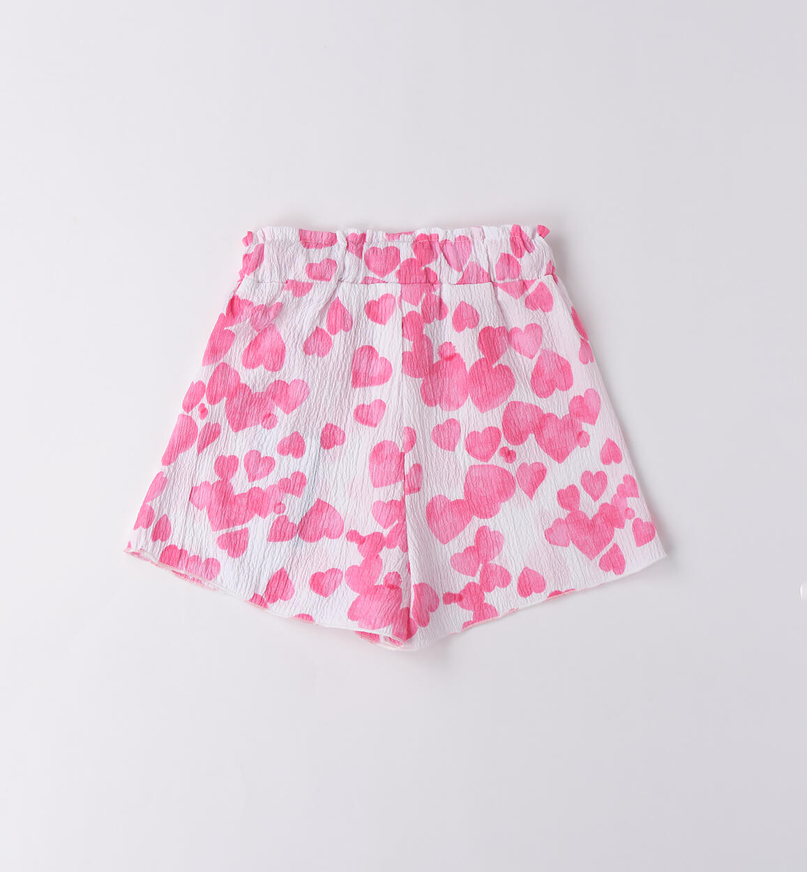 Pantaloncini bambina iDO BIANCO-ROSA-6BHD - 1594B53600