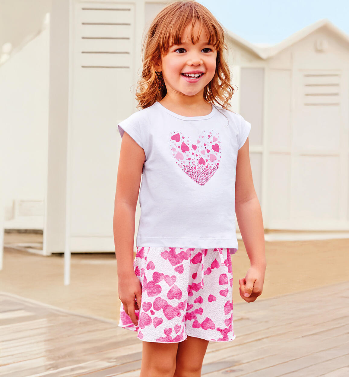 Pantaloncini bambina iDO ROSA iDO