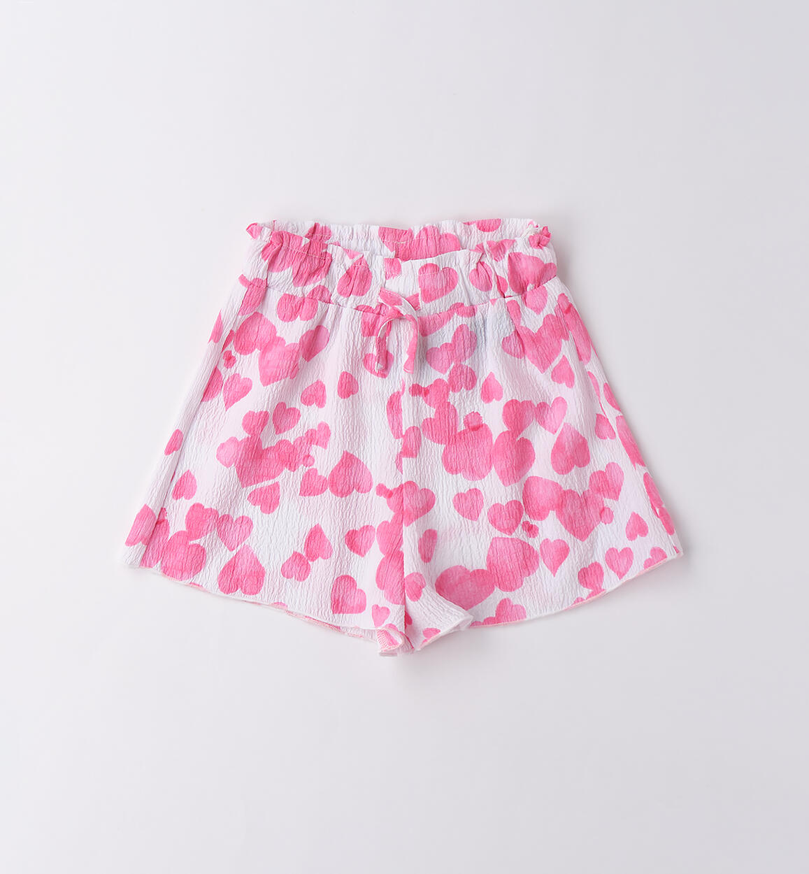 Pantaloncini bambina iDO BIANCO-ROSA-6BHD - 1594B53600
