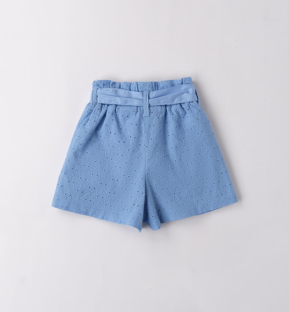 Pantaloncini da bambina AZZURRO-3635 - 1590B32600