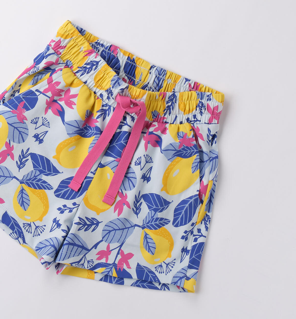 Pantaloncini iDO ragazza GIALLO-FUCSIA-6BQF - 2574B866G1